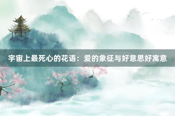 宇宙上最死心的花语：爱的象征与好意思好寓意
